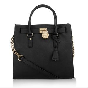 Hamilton Large Saffiano Leather Tote Bag